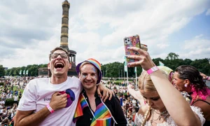 Parada Berlin Pride gay Christopher Street Day CSD Berlin 2022 23 iulie 2022 FOTO EPA-EFE