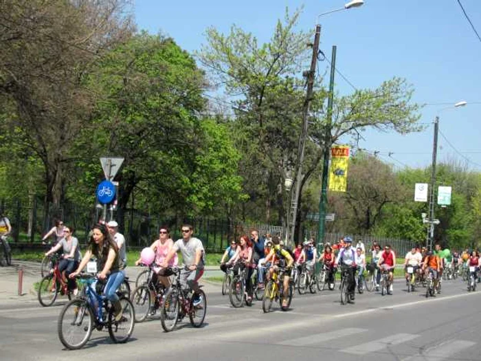 Pedalarea de primăvară la Timişoara