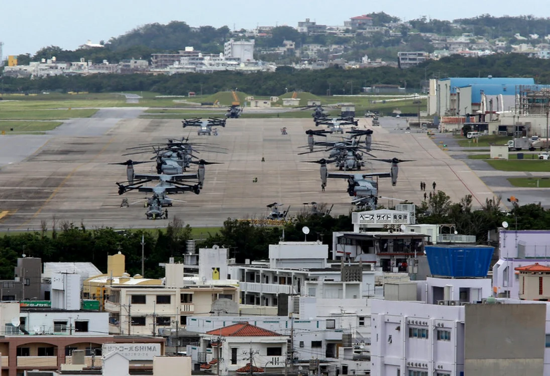 Baza Okinawa FOTO EPA-EFE
