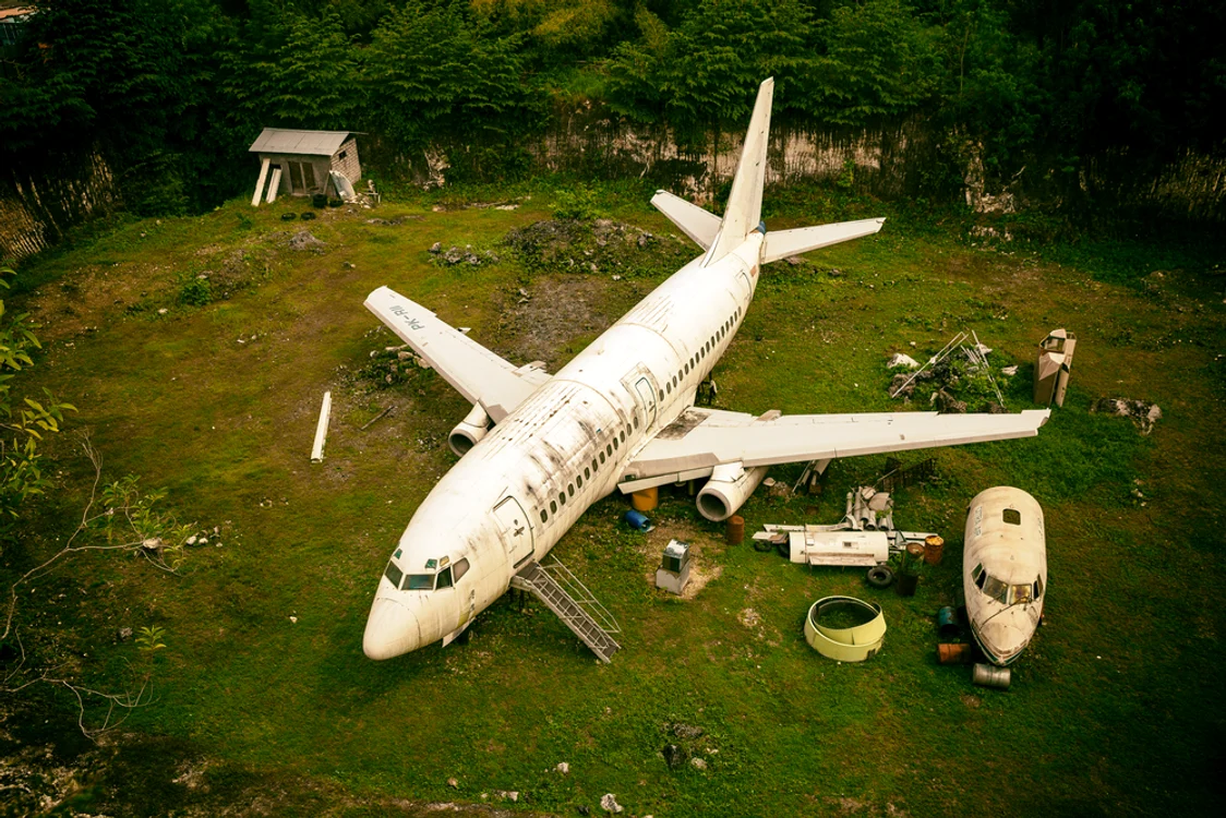 Un avion nerevendicat a stârnit imaginația internauților din toată lumea. FOTO Shutterstock
