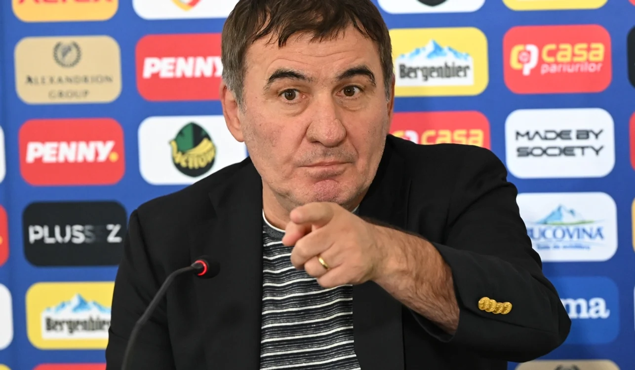 Gheorghe Hagi, încrezător în forțele României (FOTO: Sportpictures)