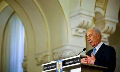 Evreii români, nemulţumiţi de discursul preşedintelui israelian Shimon Peres jpeg
