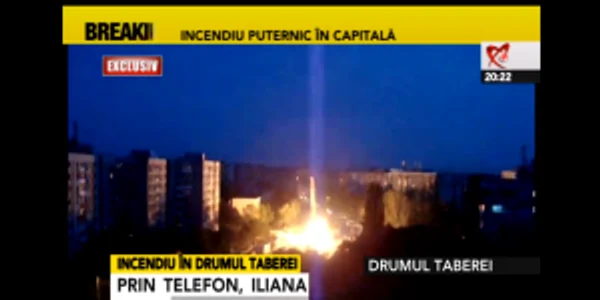 EXPLOZIE DRUMUL TABEREI
