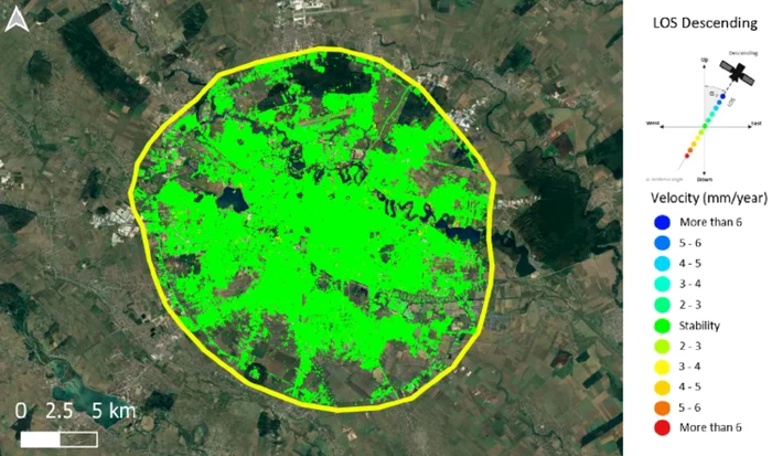 Harta Bucuresti satelit deplasare zone.png