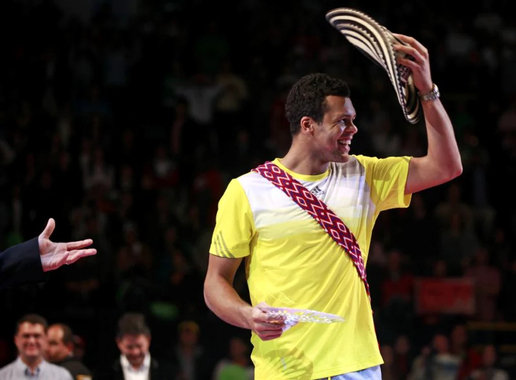 Jo-Wilfried Tsonga, în Columbia. (Foto: Reuters)