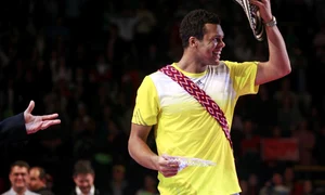 Jo Wilfried Tsonga, în Columbia  (Foto: Reuters) jpeg