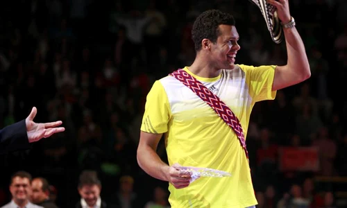 Jo Wilfried Tsonga, în Columbia  (Foto: Reuters) jpeg