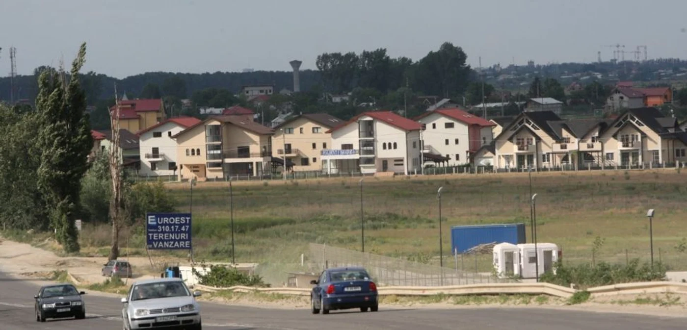 Adevărate cartiere de viluţe au apărut în localităţile limitrofe marilor oraşe