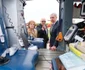 Majestatea Sa Margareta și Principele Radu la Inspectoratul de Aviație. FOTO: Daniel Angelescu, Casa Majestății Sale