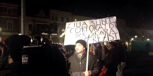 cluj rezist protest. FOTO