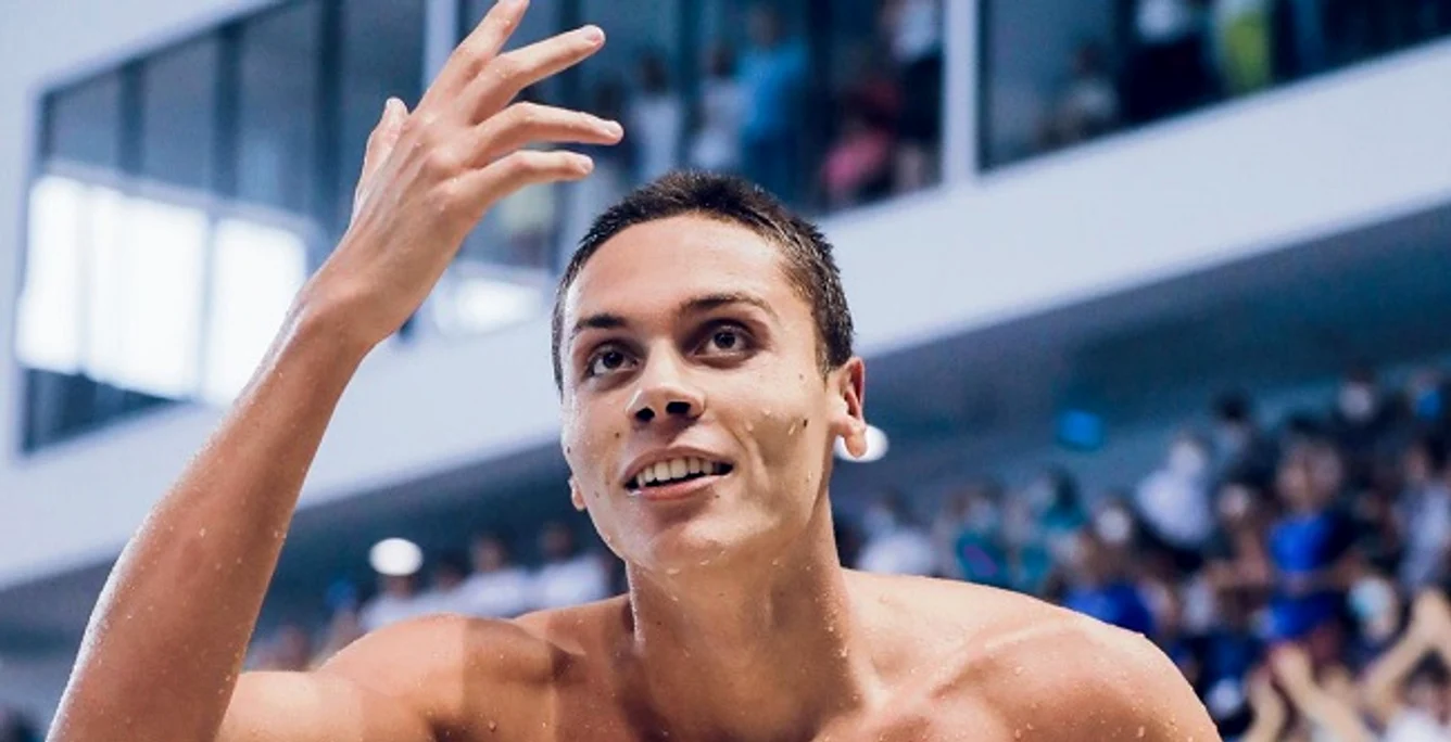 David Popovici, un sportiv fenomenal. FOTO: Arhiva Adevărul