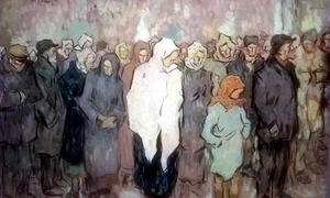 Nicolae Tonitza Coada la paine jpg