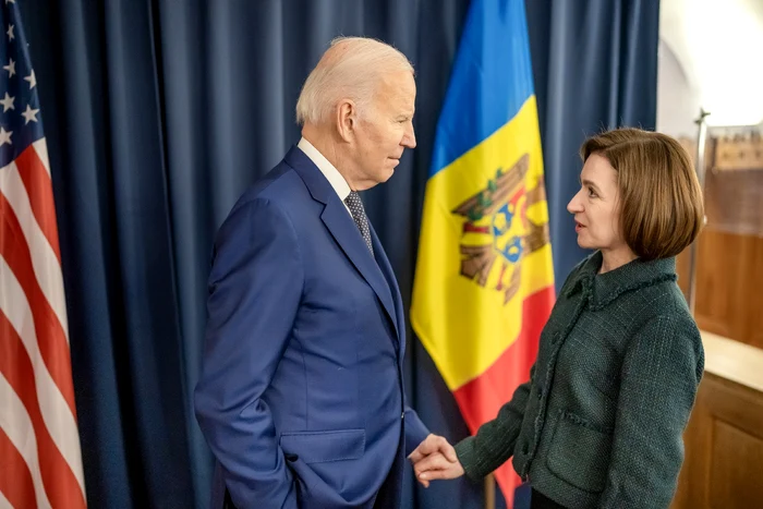 Joe Biden și Maia Sandu FOTO Facebook