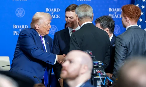 Nicușor Dan la Consiliul pentru Pace FOTO Presidency.ro