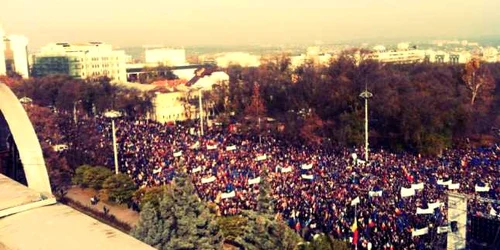 Manifestatie la Chisinau