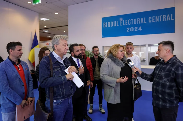 Reacția Dianei Șoșoacă după ce i-a fost respinsă candidatura (FOTO: Inquam)