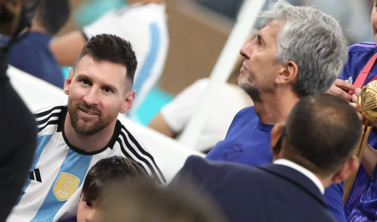Messi și tatăl său, Jorge  Foto/Getty