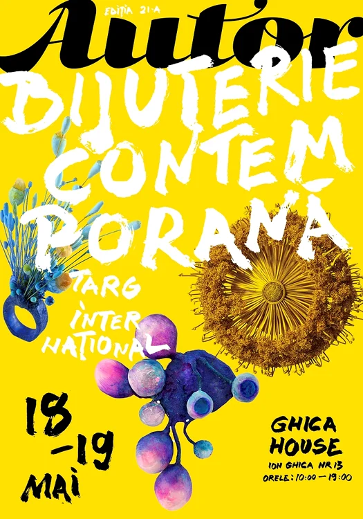 Foto Afiș Târgul AUTOR bijuterie contemporană jpg