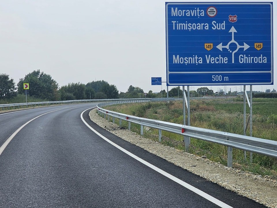 Finalizarea lucrărilor la Centura Sud - Timișoara se apropie. Circulația se deschide în curând. Finalizarea lucrărilor la Centura Sud - Timișoara se apropie. Circulația se deschide în curând.