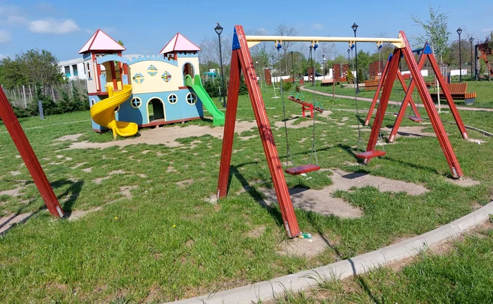 Parcul din Flămânzi, județul Botoșani FOTO Cosmin Zamfirache