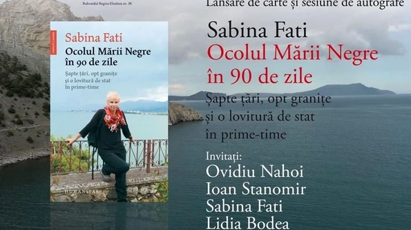 Dezbatere „Ocolul Mării Negre în 90 de zile Şapte ţări, opt graniţe şi o lovitură de stat în prime time“ jpeg