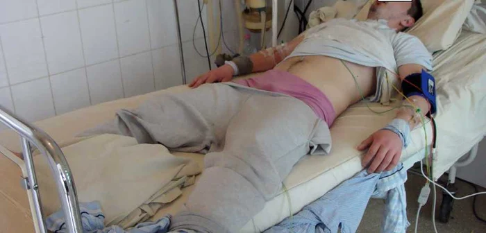 Tanarul aflat in insufiecienta multiorganica din cauza drogurilor