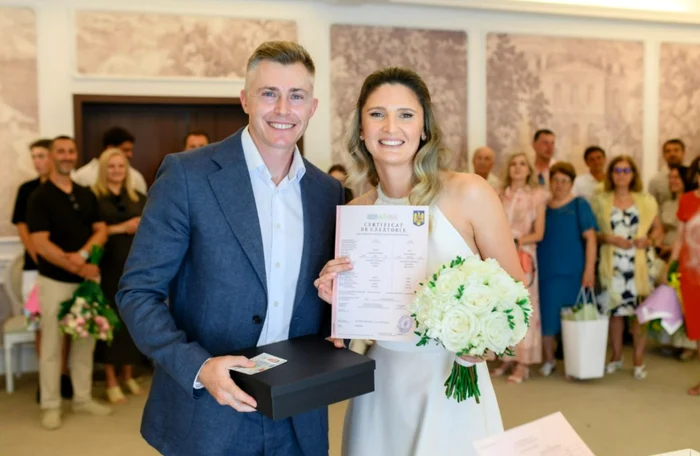 Irina Begu și Victor Crivoi s-au căsătorit pe 8 august (FOTO: Instagram)