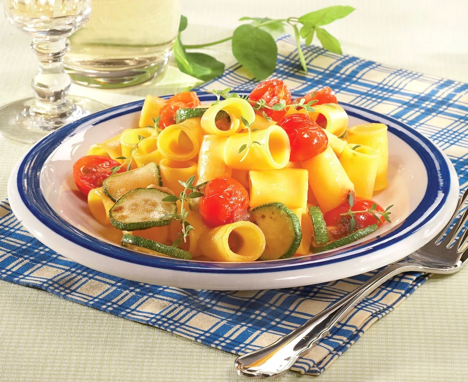 Rigatoni cu legume jpeg