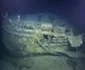 Imaginile realizate de dronele subacvatice arată părți ale navei Teruzuki FOTO: Nautilus