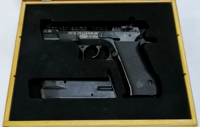 Pistolul produs la Fabrica de Arme din Cugir