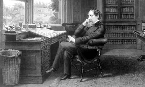 S a născut scriitorul englez Charles Dickens jpeg