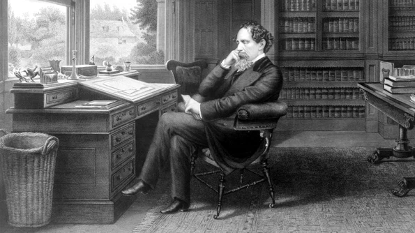 S a născut scriitorul englez Charles Dickens jpeg