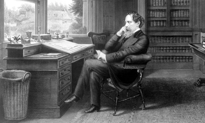 S a născut scriitorul englez Charles Dickens jpeg