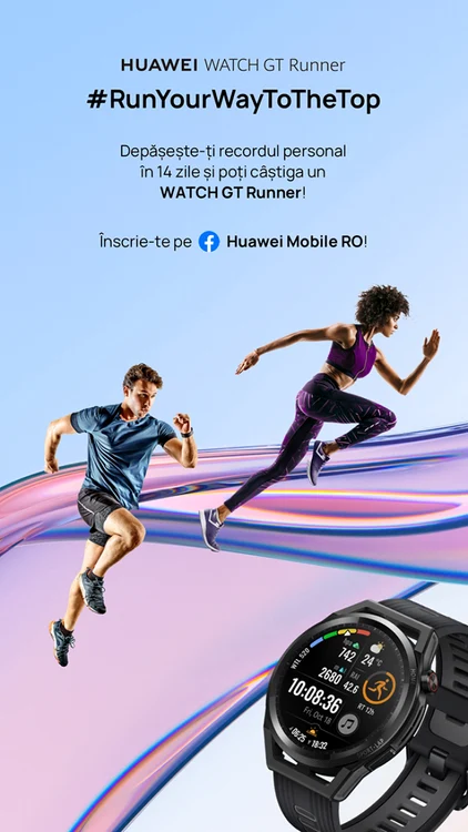 Concurs Huawei WATCH GT Runner