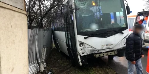 accident autobuz
