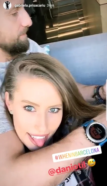 Prima poză pe care Dani Oţil şi Gabriela Prisăcariu o pun împreună pe Instagram