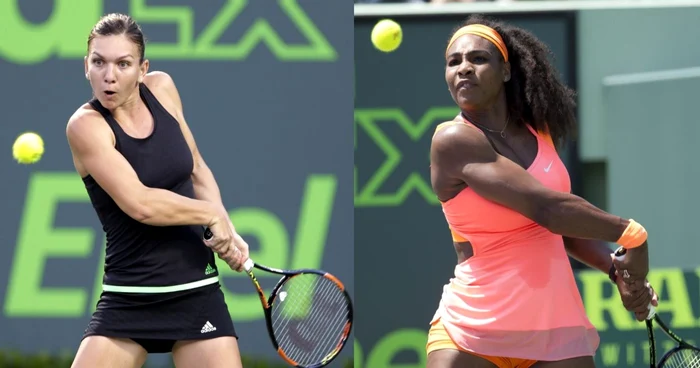 Simona Halep s-a ţinut bine în meciul cu Serena Williams