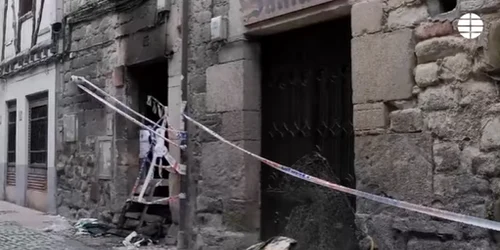 Locuință distrusă în Spania  FOTO: captură video El Pais