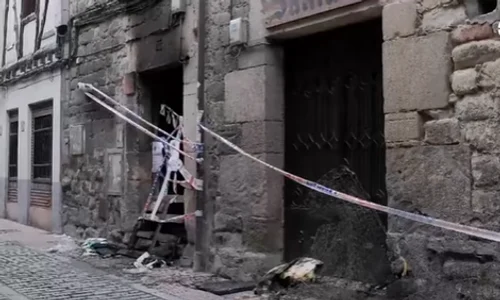 Locuință distrusă în Spania  FOTO: captură video El Pais