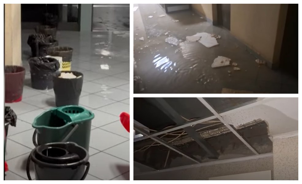 Redacția știrilor TVR, inundată după ploile din ultimele zile