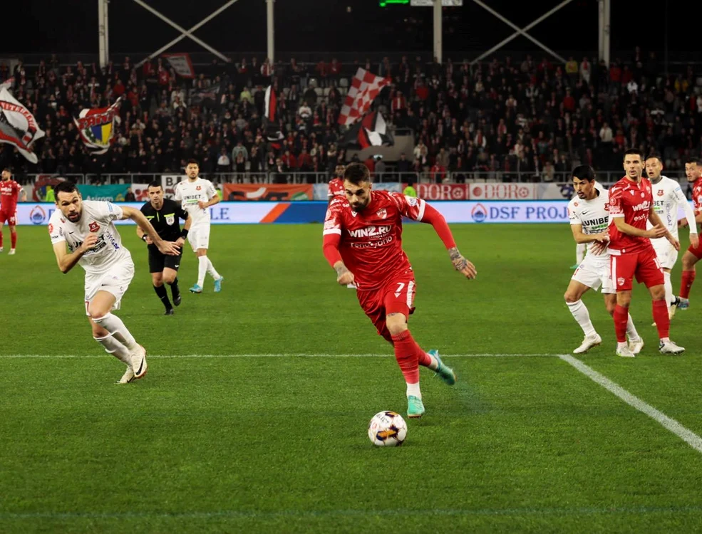 Dinamo a învins pe FC Hermannstadt cu 1-o FOTO: Facebook/Dinamo București