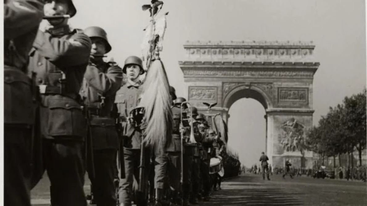FOTO Parisul în timpul ocupației germane jpeg