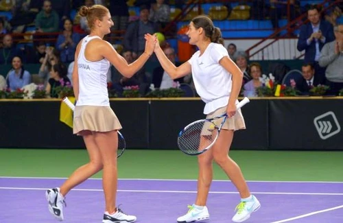 Irina Begu şi Monica Niculescu