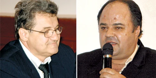 Adrian Cocoş (stânga) a fost înlocuit cu consilierul judeţean Costine Ristache (dreapta)