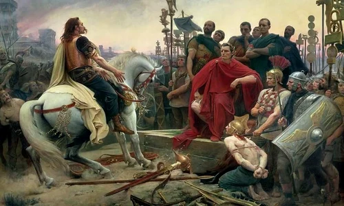 Asediul Alesiei  bătălia care a marcat ascensiunea lui Iulius Cezar jpeg