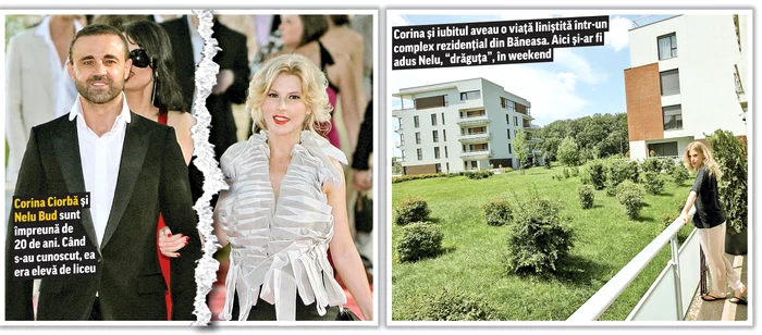 
    Corina și Nelu Bud, pe vremea când formau un cuplu fericitcolaj: Click!  