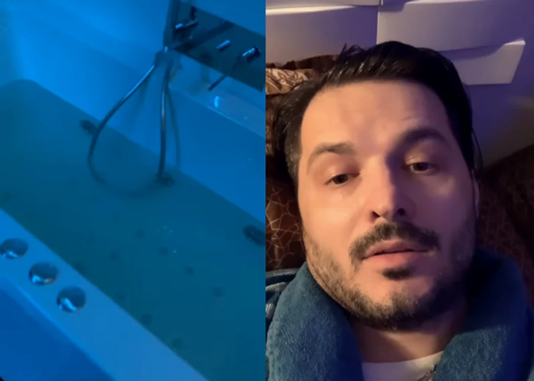 
    Liviu Vârciu, baie cu sare împotriva răcelii cumplite care l-a lovitfoto: Instagram  