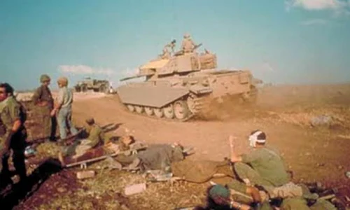 Începe războiul între Israel şi coaliţia Egipt şi Siria jpeg