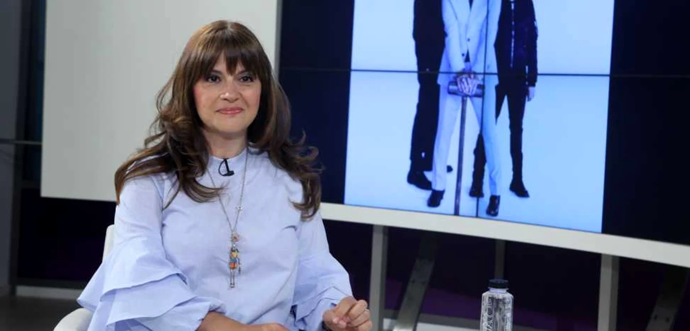 Laura Coroianu, la Adevărul LIve. FOTO Sever Gheorghe