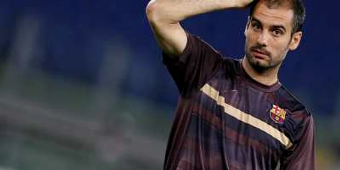 Tehnicianul Pep Guardiola este "răsfăţatul" clubului catalan